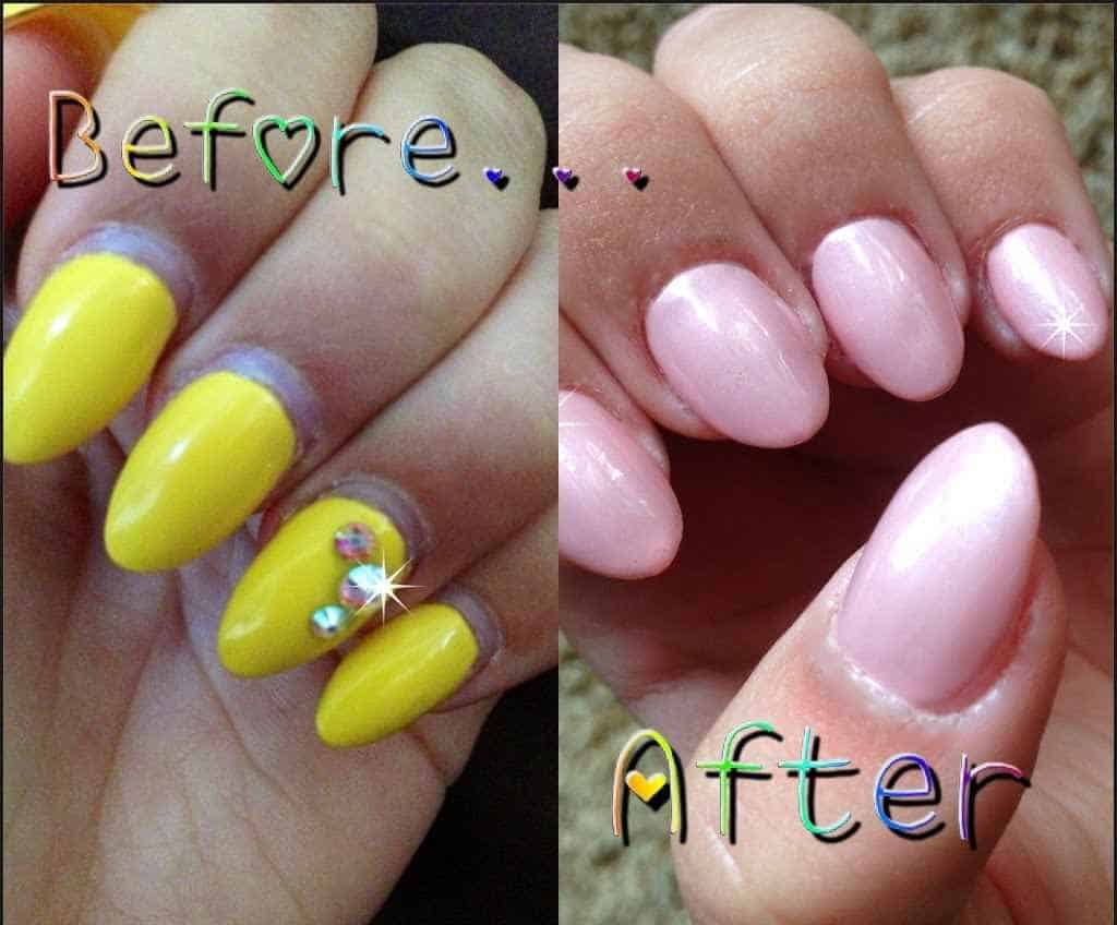 Repair acrylic nails